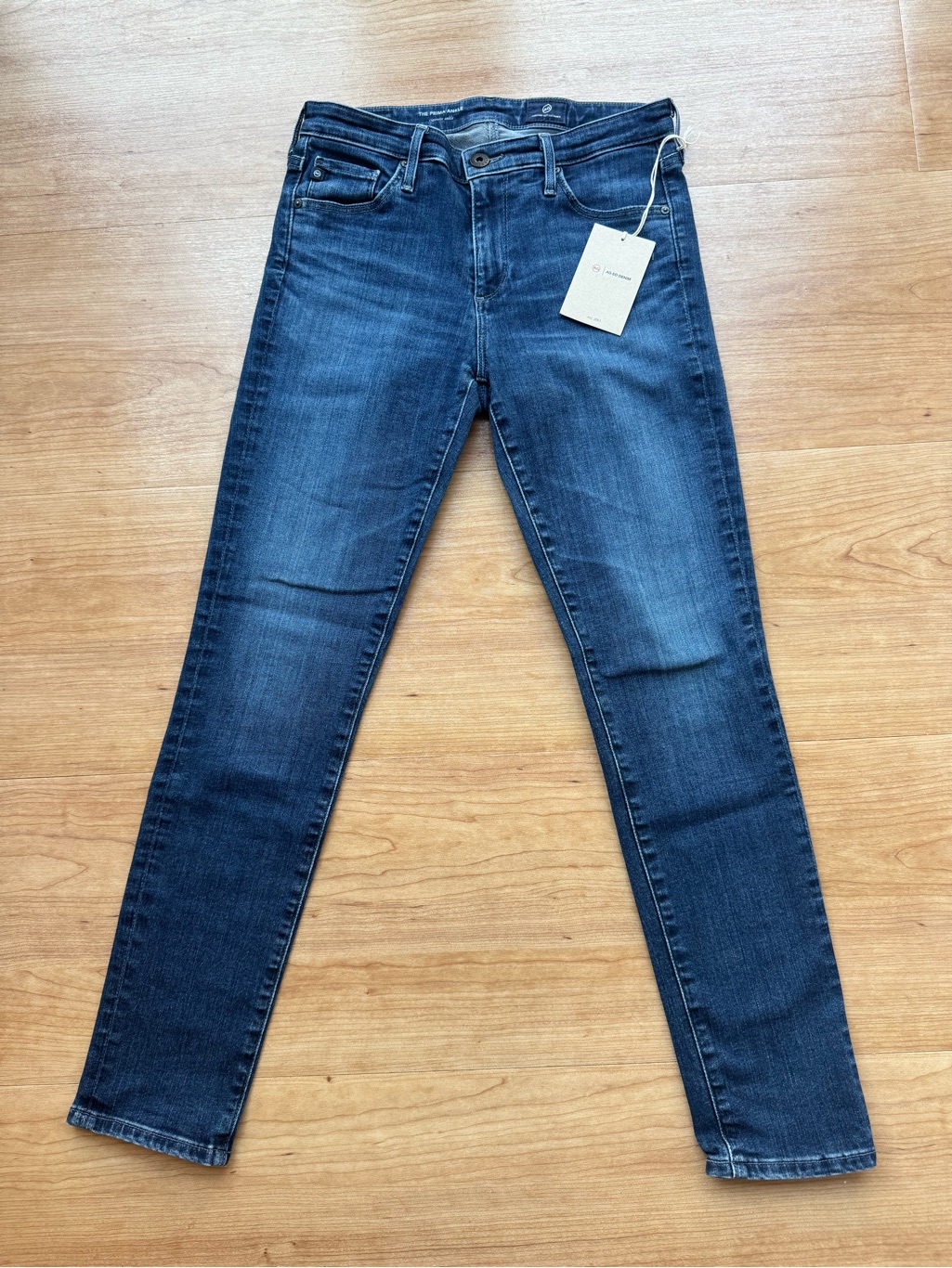 Ag Women's Dark Blue Skinny Jeans